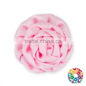 Wholesale Best Price 19 Colors Ribbow Rose Wedding Ornament Appliques Fake Flower thumbnail-2