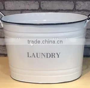 Metal Laundry Bucket thumbnail-1