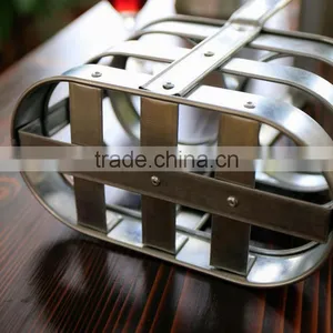 Hot Selling 330ml Metal 2 Pack Bottle Holder/ Wine Bottle Carrier/beer Bottle Holder thumbnail-3