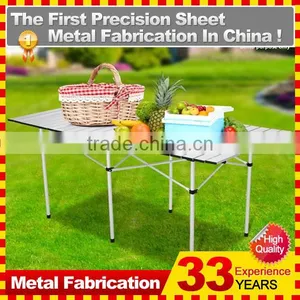 140*70*70 cm Portable Aluminum Folding Picnic Table thumbnail-1