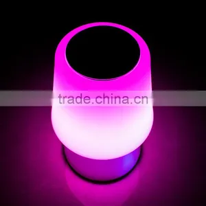 Portable Smart LED Bluetooth Light Speaker With Colorful Lamp thumbnail-2