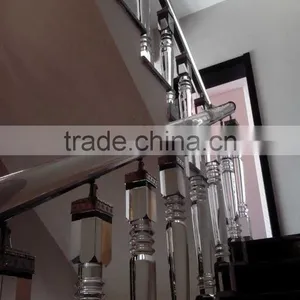 Crystal Staircase Railings for Interior Decoration thumbnail-1