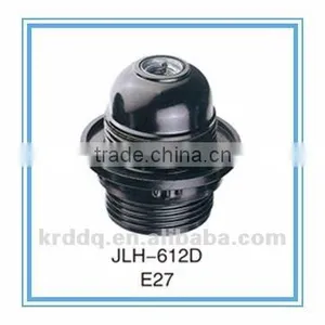 E27 Bakelite Fluorescent Lamp Holder thumbnail-1