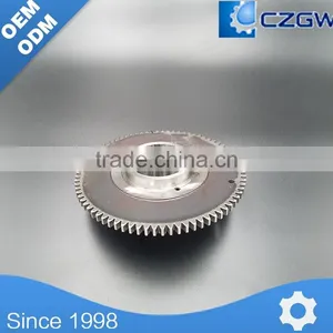 Transmission Straight Teethed Bevel Helical Gear With Keyway thumbnail-5