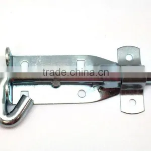 "6 (150mm) Heavy Duty Sliding Padbolt Bolt Lock For Garden Gate & Garage Fixings thumbnail-2