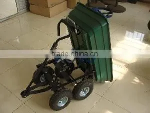 Steel Metal 4-wheel Garden Toy Cart thumbnail-1