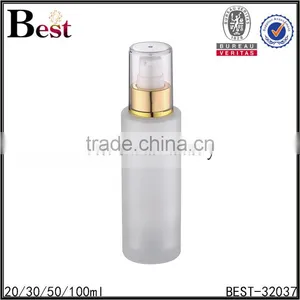 Frosted Glass 30ml Bottle Labels Cosmetic Lotion Pump 30ml Bottle Labels Wholesale thumbnail-5