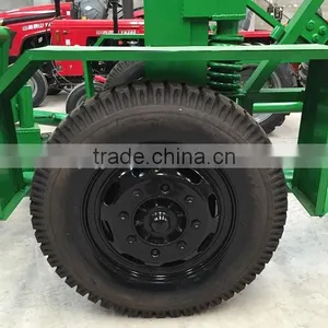 China 10T Hydraulic Cable Drum Trailer Best Seller / 3-10T Cable Reel Laying Tools Manufacturer thumbnail-3