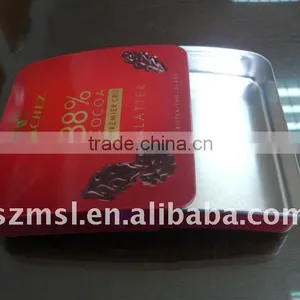 Special Shape for Chocolate Packing, Slide Chocolate Tin thumbnail-1