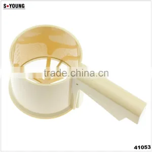41053 Fashional Cake Baking Tools Hand Operated Plastic Flour Sifter thumbnail-1