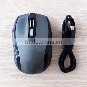 Computer Accessory Portable Comfort Design Sensitive BT 3.0 Rechargeable Bluetooth Wireless Mouse for Laptop Computer thumbnail-2