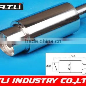 Atli Universal Racing Car Exhaust Muffler High Quality Car Exhaust Muffler Stainless Steel Car Exhaust Tube thumbnail-1