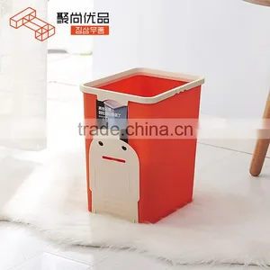 L00107 2017 New Design High Quality Plastic Trash Bin, Plastic Recycle Bin thumbnail-1