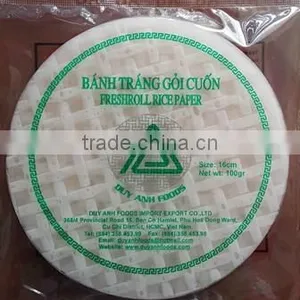 BEST SELLER SPRINGROLL RICE PAPER - HOT ITEM FRESHROLL RICE PAPER - RICE PAPER 2 IN 1 - DUY ANH FOODS thumbnail-3