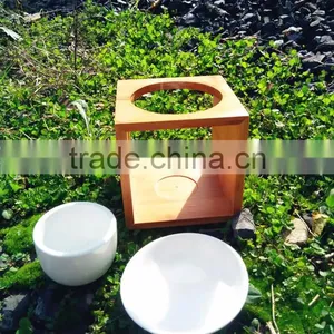 Bamboo Square Vaporizer, Essential Oil Shelf Supplies Buddhist Supplies thumbnail-2
