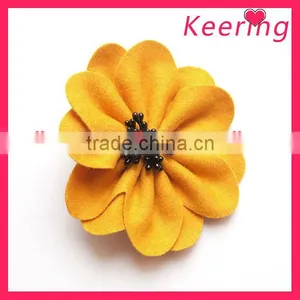 Fashion Thick Petal Fabric Making Artificial Flowers for Hair WBF-101 thumbnail-1