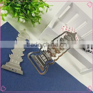 Custom Wholesale Cherry Flower Shape Kids Metal Bookmarks for Books thumbnail-6