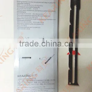 Kearing Brand, Aluminum Sewing Guage With Sliding Ruler,aluminum Measuring Guage#5006A thumbnail-4