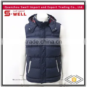 Hot Selling Customized Winter Mens Vest thumbnail-1