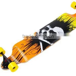 HFCW06 Custom 41X9 '' 4 Wheel Chinese Maple Skateboard Complete thumbnail-3