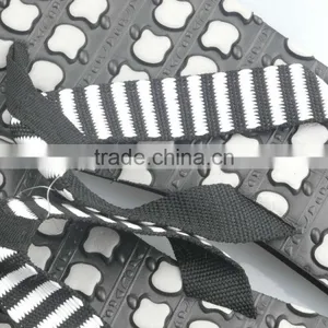 Men's Black and White Flip Flops Stock Shoe thumbnail-4