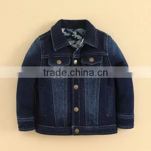 MOM AND BAB FASHIOIN Kids Clothes Made in China, Cowboys Jackets for Winter, Kids Clothing Factory thumbnail-1