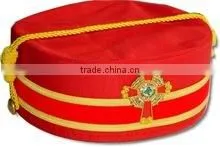 Top-Quality-Peak-Cap-Hand-Embroidered-crown, Masonic Crown thumbnail-1