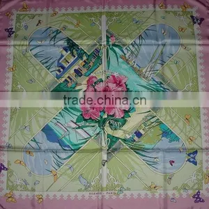 Scarf Tuch Scarf Silk Pink/pink thumbnail-3