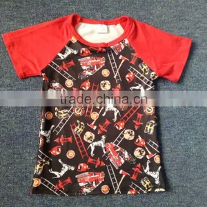 Fancy Baby Raglan Ladder and Creature Printing Wholesale Boy Boutique Clothes thumbnail-1