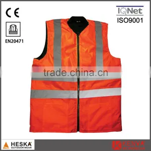 Security Hi-viz En471 Standard Reflecting Safety hi Vis Vest thumbnail-2
