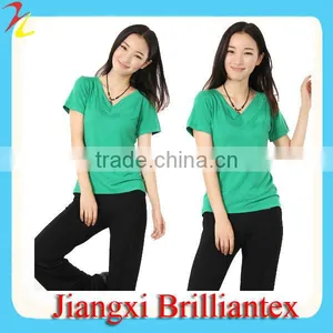 Wholesale Sport Crop Top Suit T Shirt For Women thumbnail-1