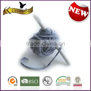 China Dyed Polyester Tape Yarn for Knitting thumbnail-1
