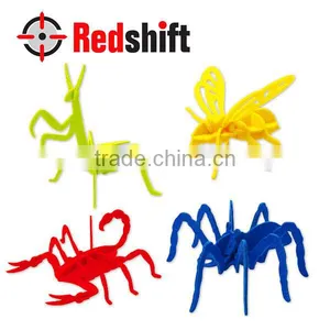 Puzzle Games Teaching Materials Insect Set 3D Felt Puzzle thumbnail-1