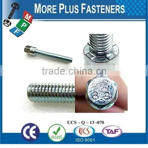 Made In Taiwan Special Shoulder Screw Special Fastener Parts Custom Made Screw per Drawing Requirement thumbnail-2