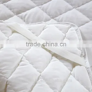5 Stars Hotel 100% Cotton Patchwork Quilted Design Waterproof Mattress Protector Cover thumbnail-3