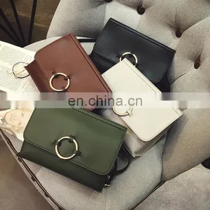 2017 Autumn And Winter New Retro Shoulder Bag Fashion Oblique Shoulder Bag thumbnail-1