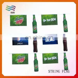Christmas Discount Fabric Bunting With Custom Printed Design thumbnail-5
