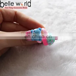New Fashion Lovely Cartoon Owl Children Rings Kids Girls Bow Finger Ring thumbnail-4