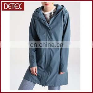 100% Polyester Lightweight Waterproof Hooded Jacket thumbnail-1