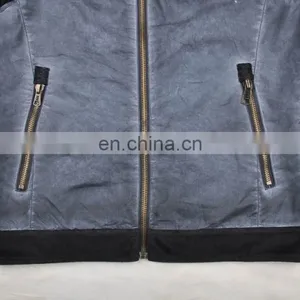 2017 Latest Design Mens Handsome pu Leather Gueqi Motrocycle Jacket thumbnail-5
