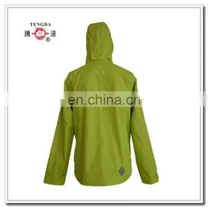 High Quality Custom Breathability Grass Green Rain Jacket With Pants thumbnail-5