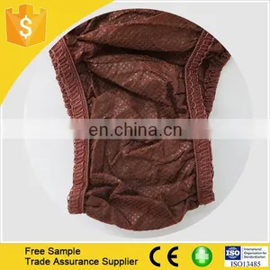 Single Use PP Nonwoven Disposable Unisex Briefs Adult's Underpants thumbnail-2