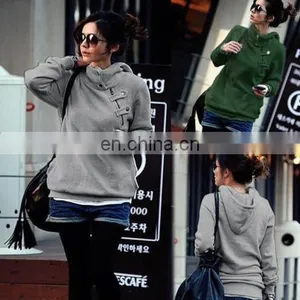 Fashion Women Long Sleeve Hoodie Sweatshirt Casual Hooded Coat Pullover Sweater thumbnail-1