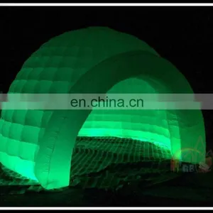 Best Selling Inflatable LED Light Round Kiosk Round Photo Enclosure Spray Portable Booth thumbnail-4