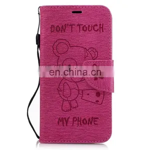 Wallet Style With Cards Slot PU Leather + TPU Full Cover Case for LG G6 thumbnail-2