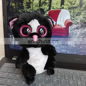 TY Branded Furry Big Eyed Plush China Factory Plush Toys thumbnail-2