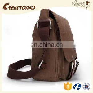 CR on Time Delivery Guaranteed Men's Vintage Casual Sling Crossbody Bag Satchel Messenger Canvas Bag thumbnail-6