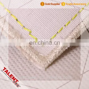 Custom Hot Stamping Brand Logo Bordure Border Jeans Small Leather Patch Sewing Canvas for Decoration thumbnail-6