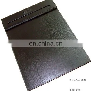 High Quality Writing Note Pad PU Leather Promotional Notepad thumbnail-2