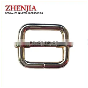 Metal Bag Buckle Metal Adjustable Slide Buckle for Handbag thumbnail-1